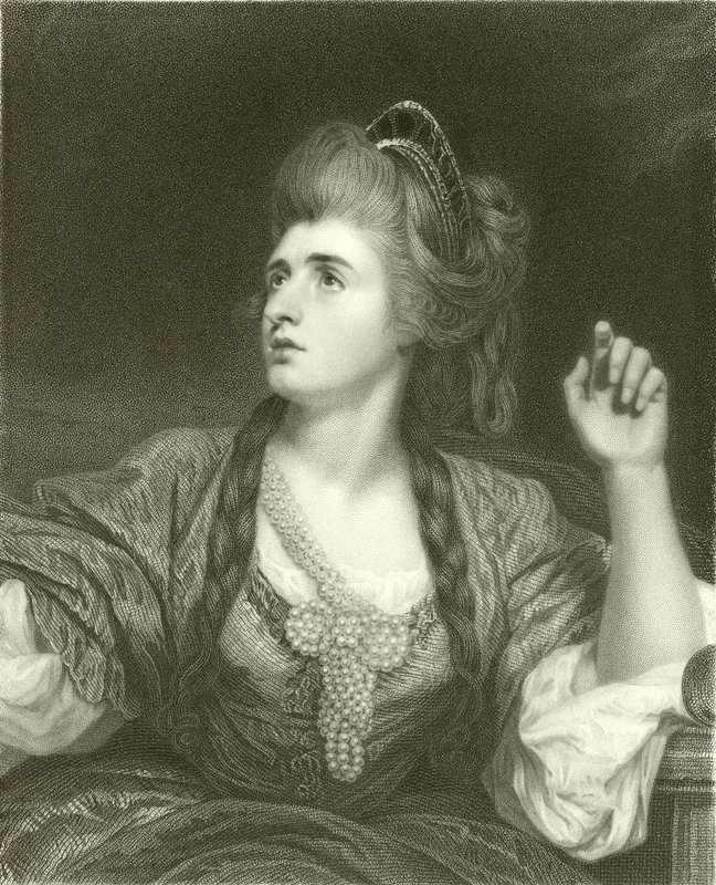 Mevrouw Siddons door English School
