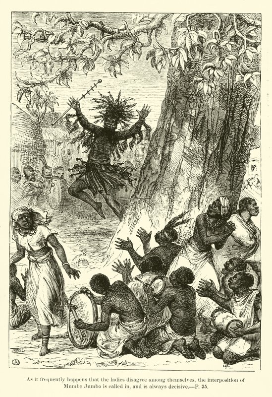 Mungo Park in Afrika (gravure) door English School