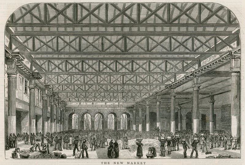 Nieuwe Billingsgate Markt door English School