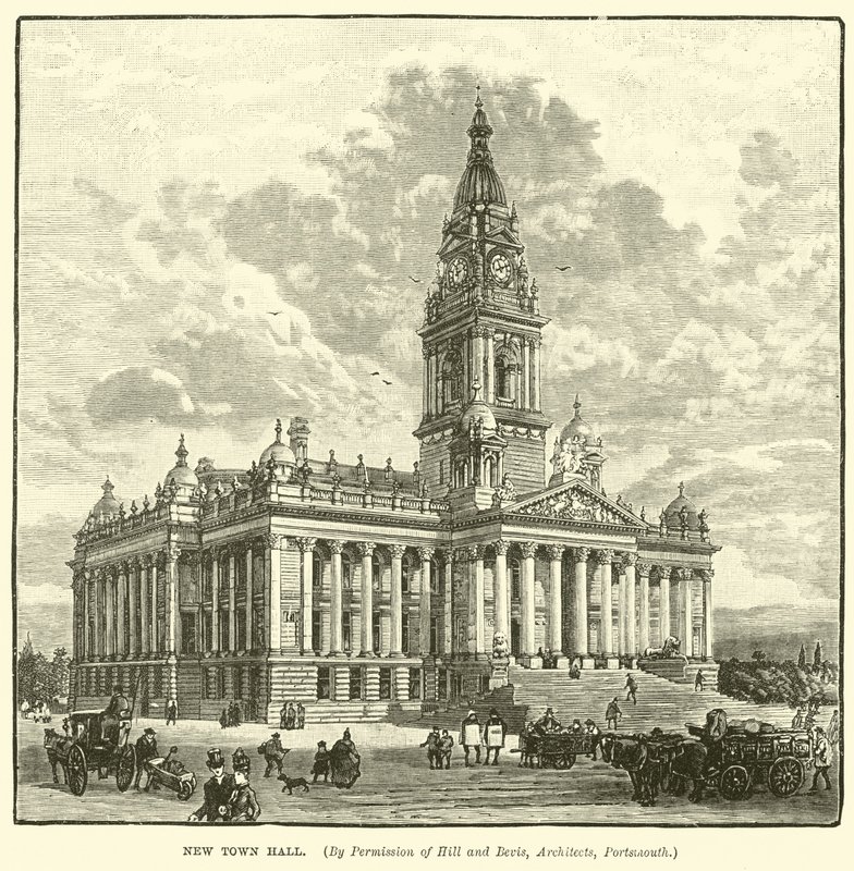 Nieuw Stadhuis door English School