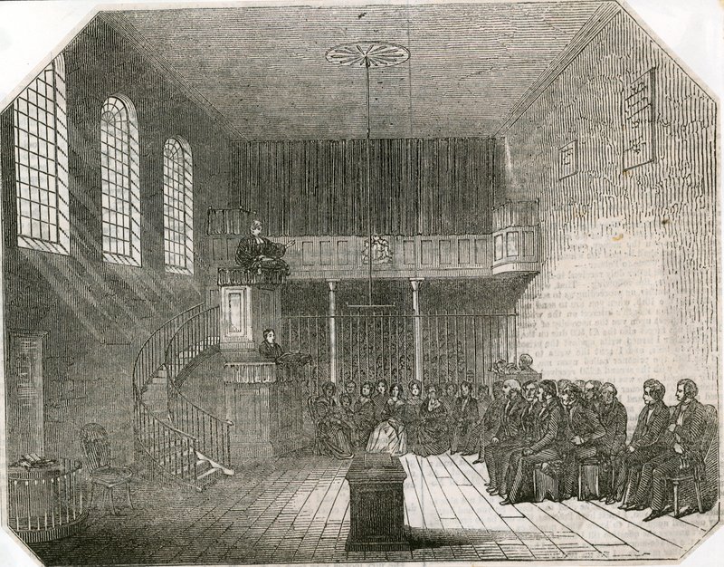 Newgate Kapel door English School