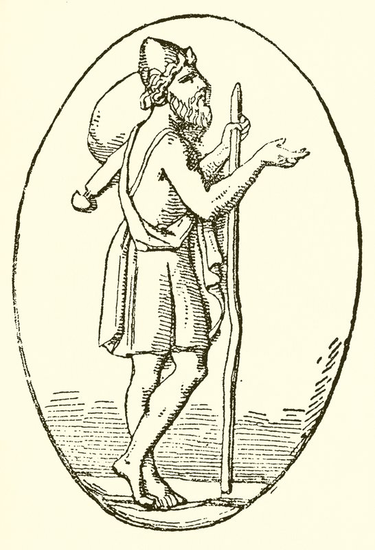 Odysseus bedelend door English School