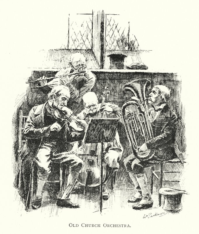 Oude Kerk Orkest door English School