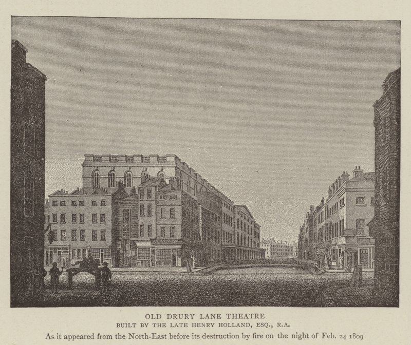 Oude Drury Lane Theater door English School