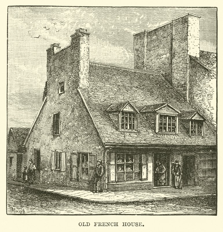 Oud Frans Huis door English School