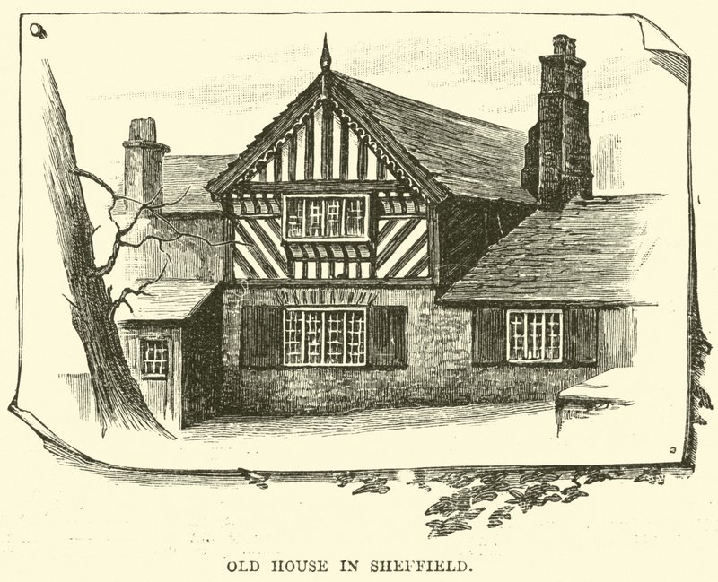 Oud Huis in Sheffield door English School