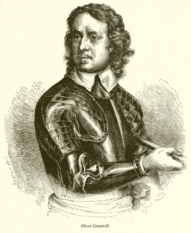 Oliver Cromwell door English School