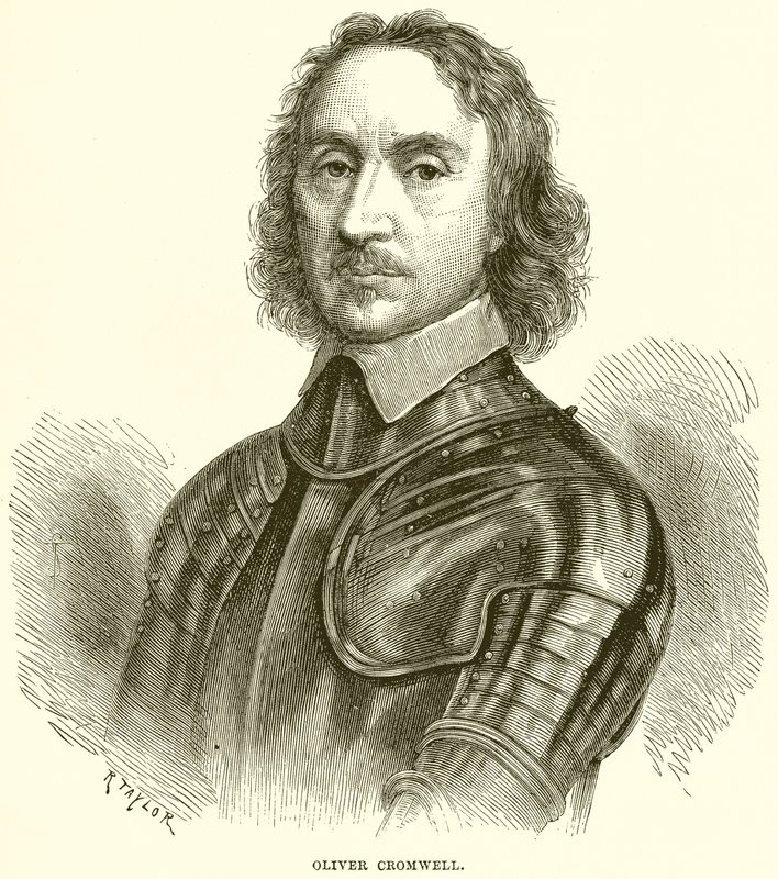Oliver Cromwell door English School