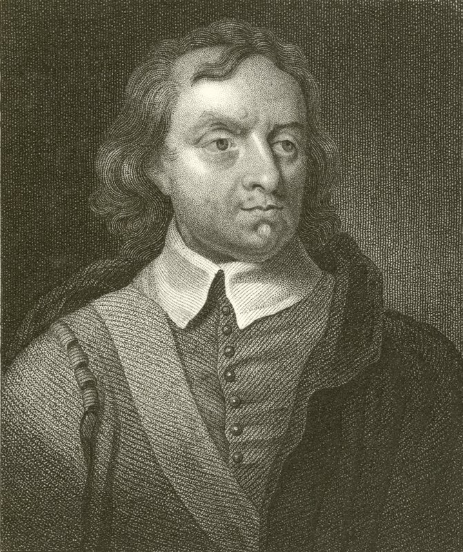 Oliver Cromwell door English School