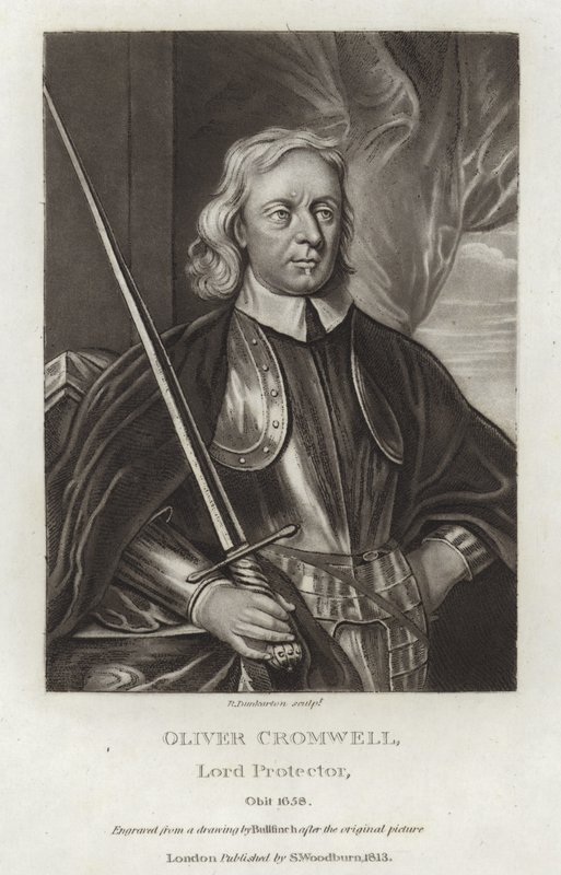 Oliver Cromwell door English School