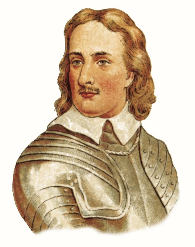 Oliver Cromwell door English School