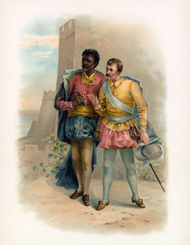Othello en Iago door English School