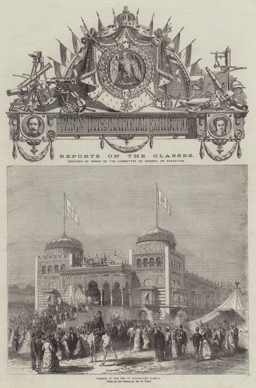 Paleis van de Bey van Tunis door English School