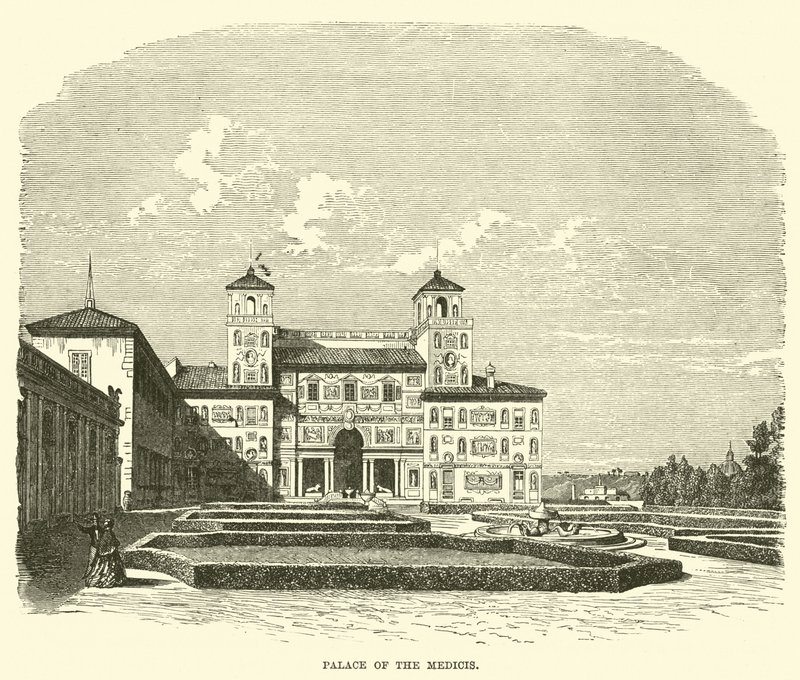 Paleis van de Medicis door English School
