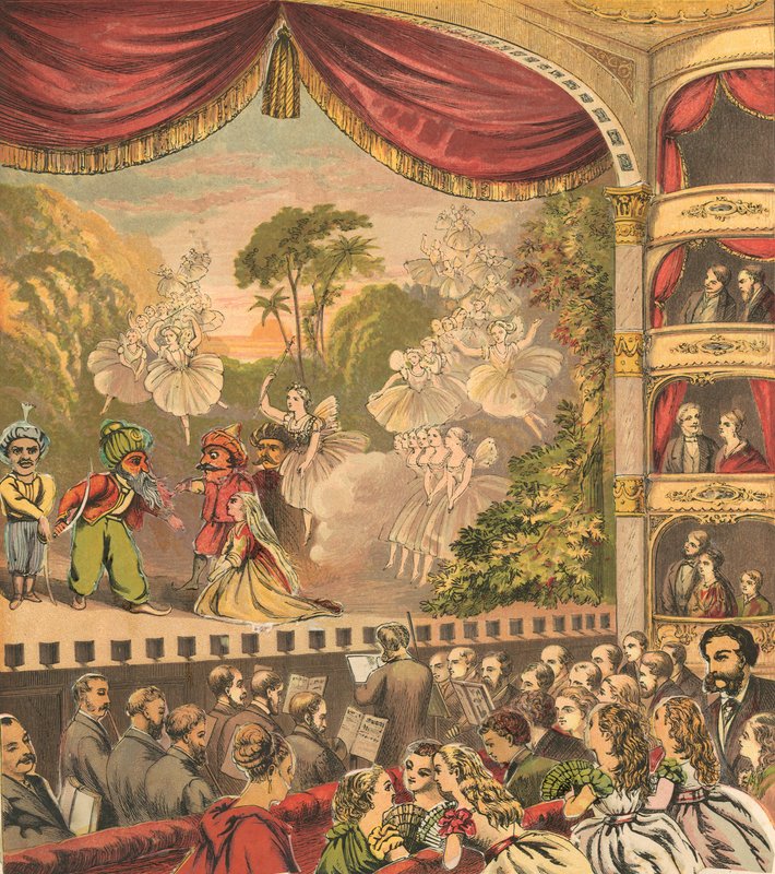 Pantomime door English School