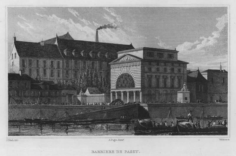 Parijs, Barriere De Passy door English School
