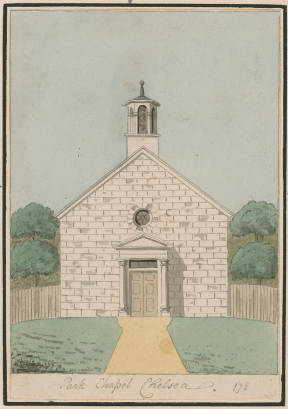 Park Chapel in Chelsea door English School