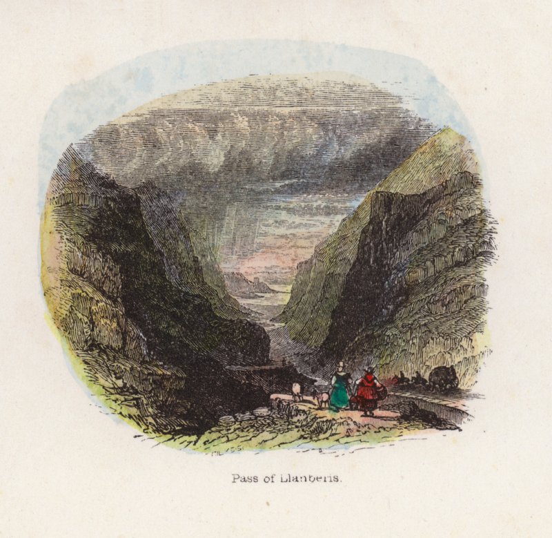 Pas van Llanberis door English School