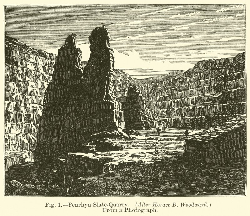 Penrhyn Leisteengroeve door English School