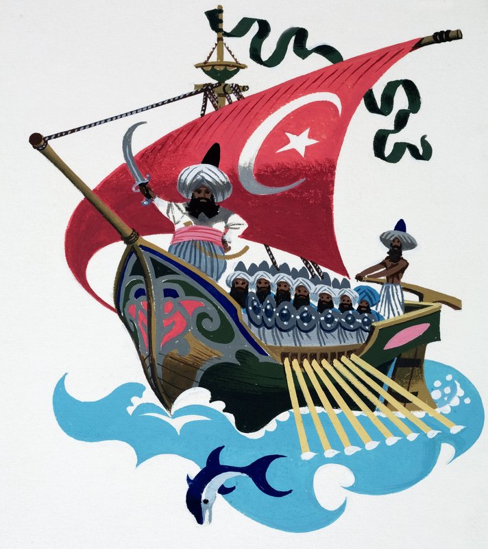 Perzisch schip door English School