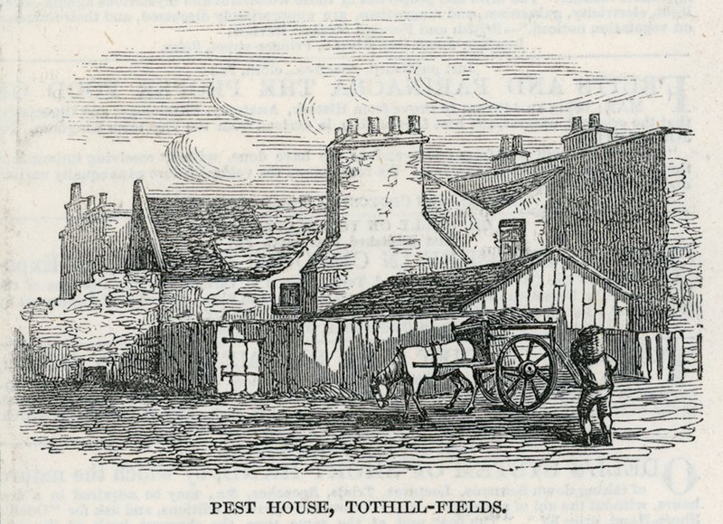 Pesthuis, Tothill Fields door English School
