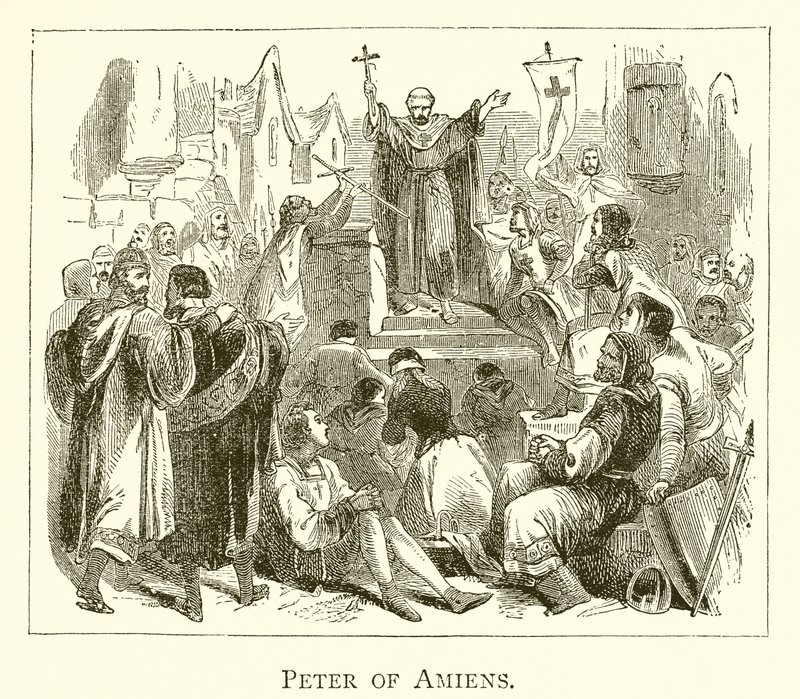 Peter van Amiens door English School