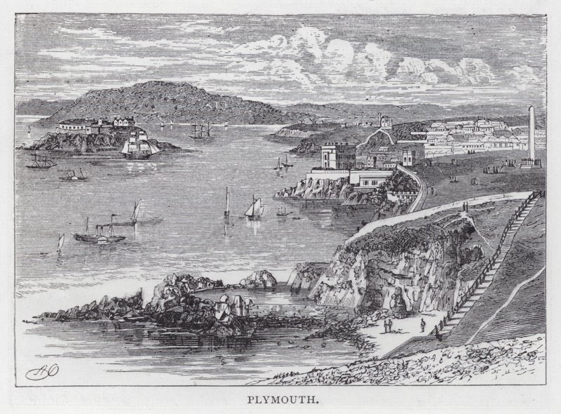 Plymouth (gravure) door English School