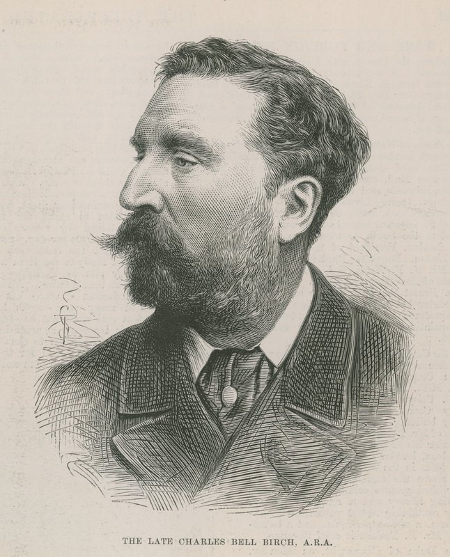 Portret van Charles Bell Birch door English School