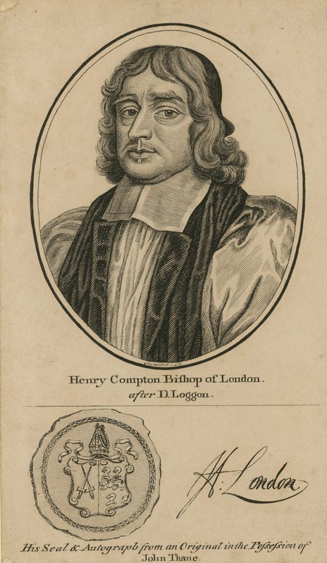 Portret van Henry Compton door English School