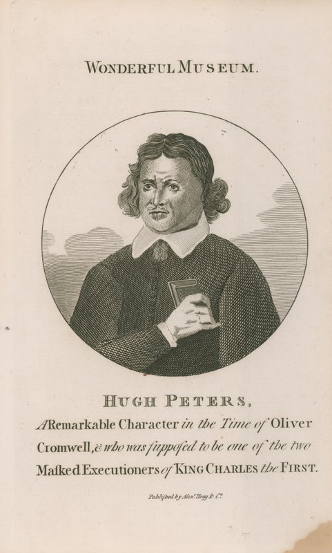 Portret van Hugh Peters door English School