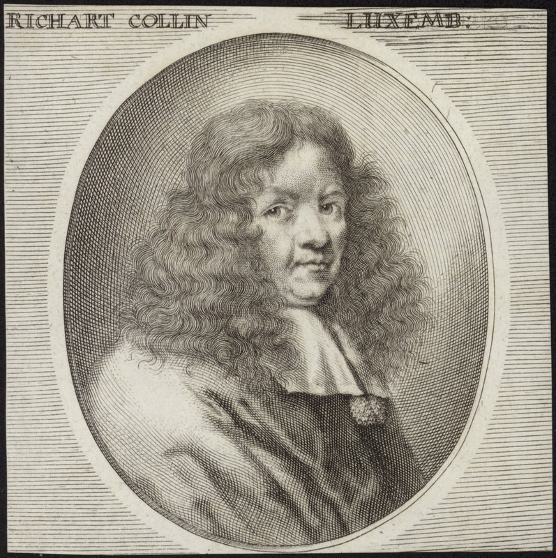 Portret van Richard Collin door English School