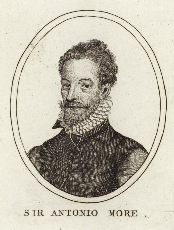 Portret van Sir Antonis Mor door English School