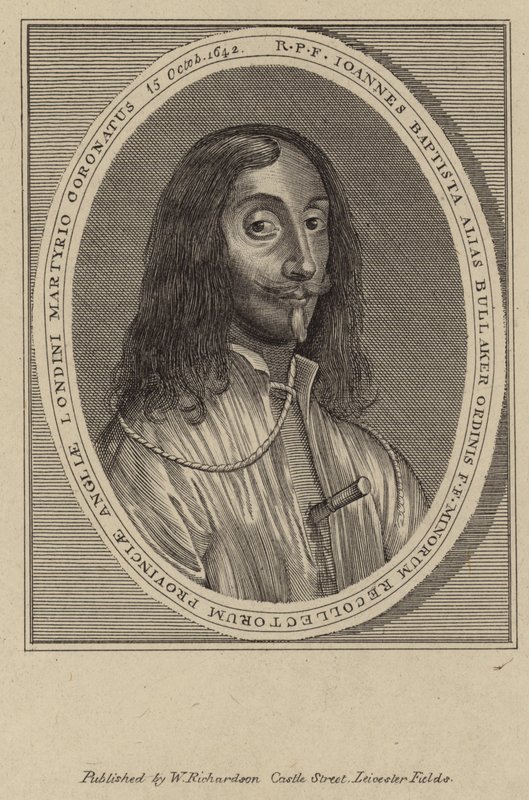 Portret van Thomas Bullaker door English School