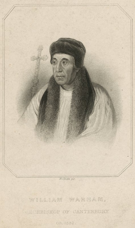 Portret van William Warham door English School