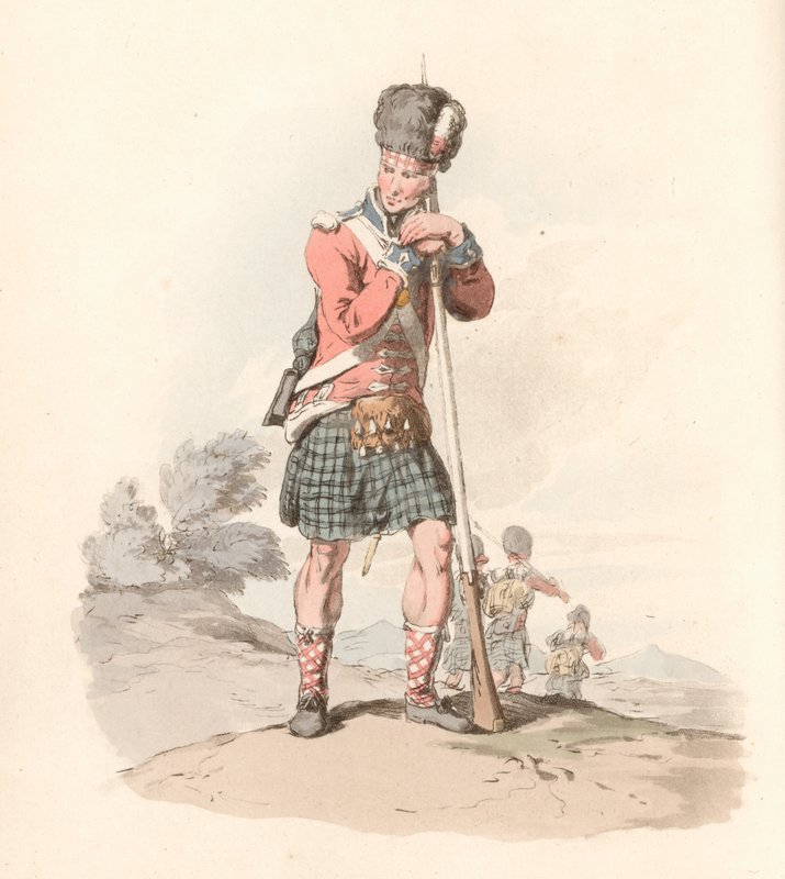 Soldaat van het 42e Regiment door English School