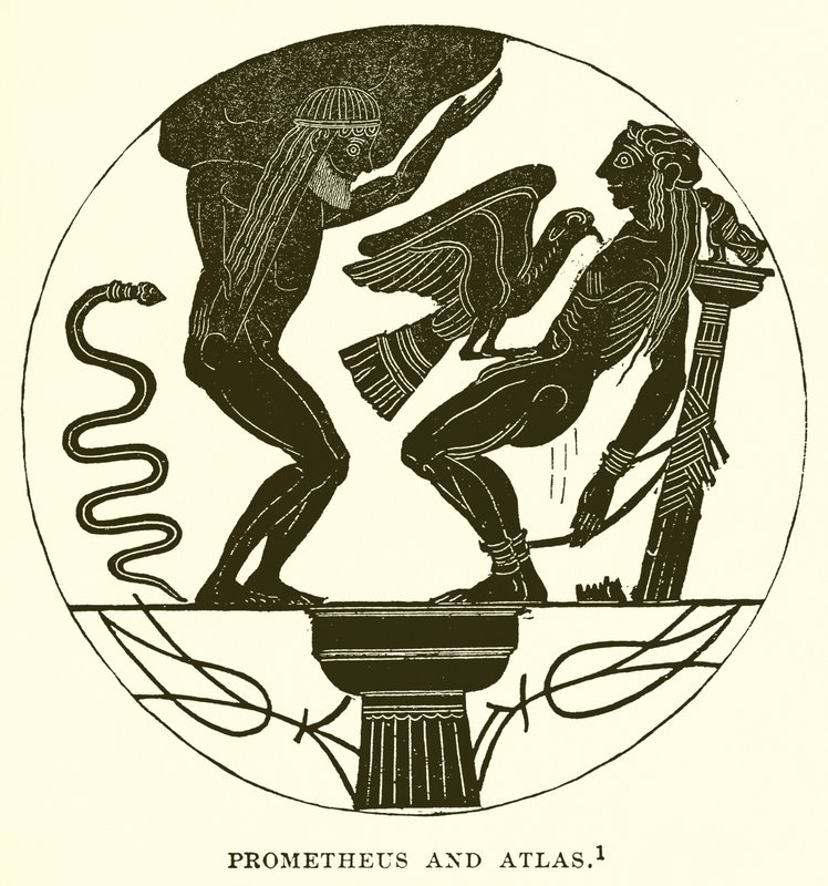 Prometheus en Atlas door English School