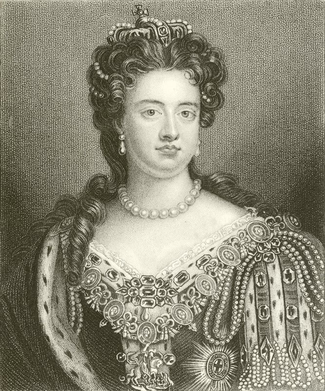 Koningin Anne door English School