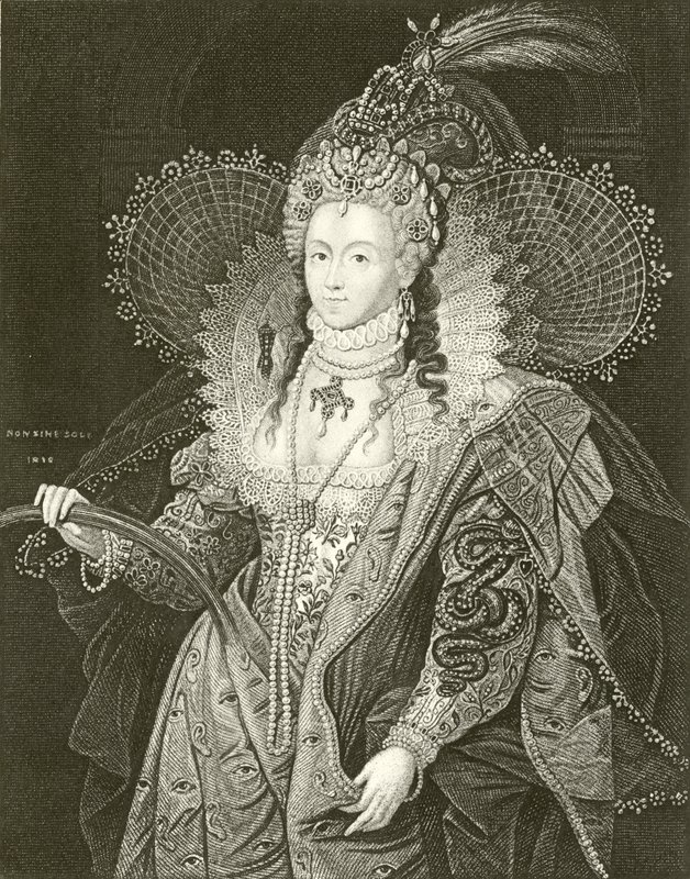 Koningin Elizabeth door English School