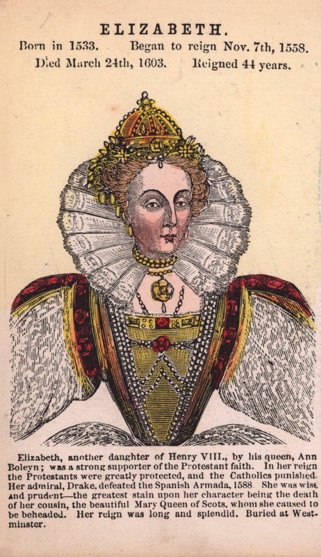 Koningin Elizabeth I door English School