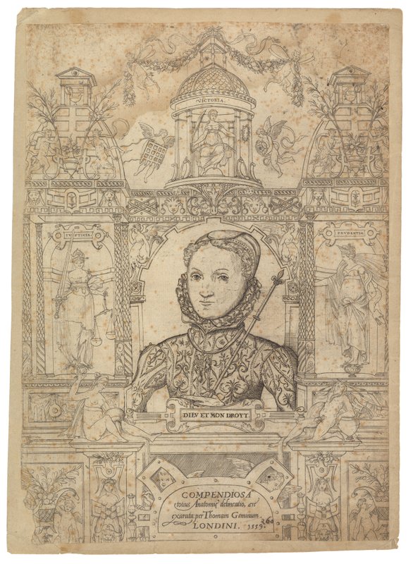 Koningin Elizabeth I door English School