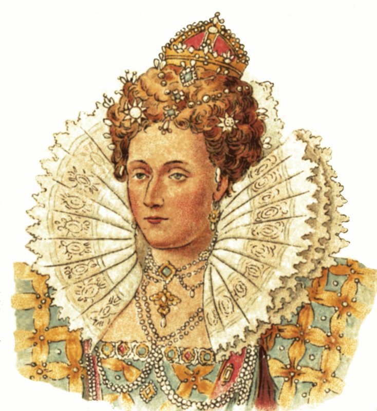 Koningin Elizabeth I door English School