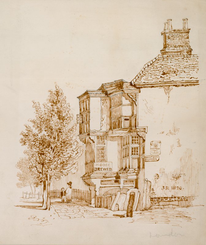 Queens Head, Islington door English School
