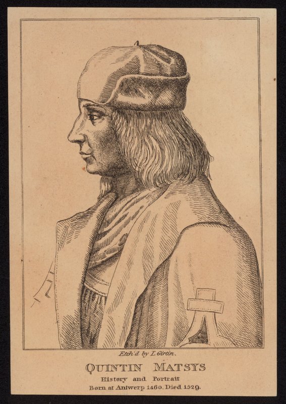 Quentin Matsys door English School