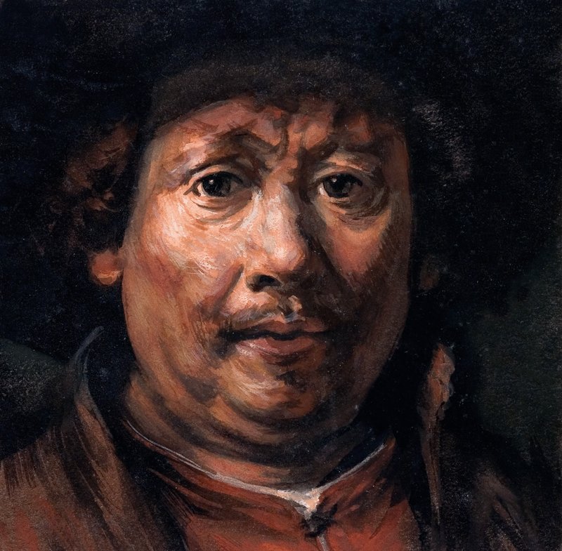 Rembrandt door English School