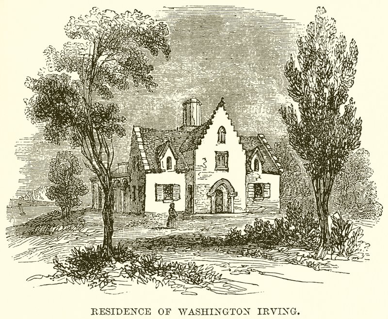 Woonplaats van Washington Irving door English School