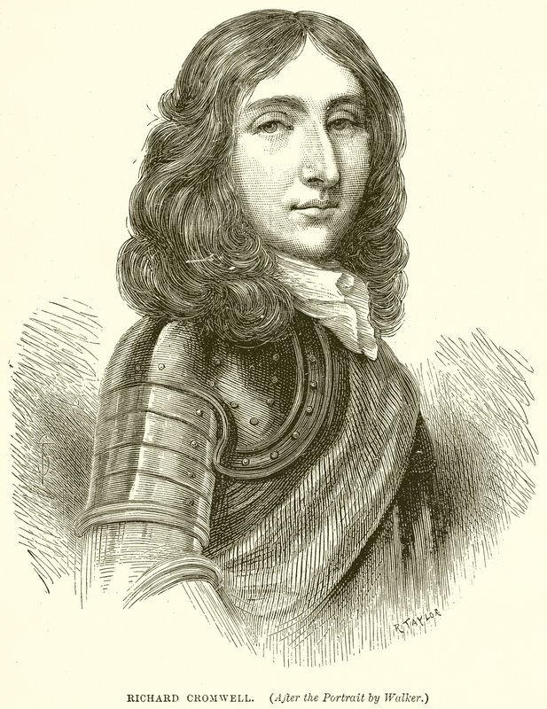 Richard Cromwell door English School