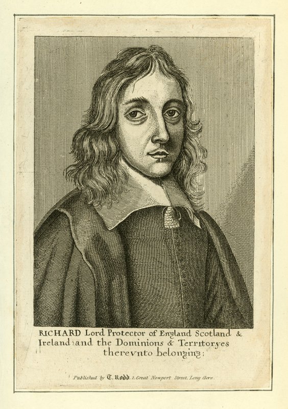 Richard Cromwell door English School