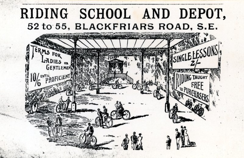 Rijschool en Depot, Blackfriars Road door English School