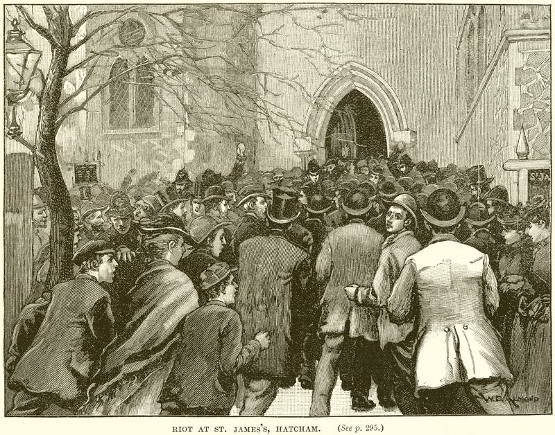 Rel in St. James, Hatcham door English School