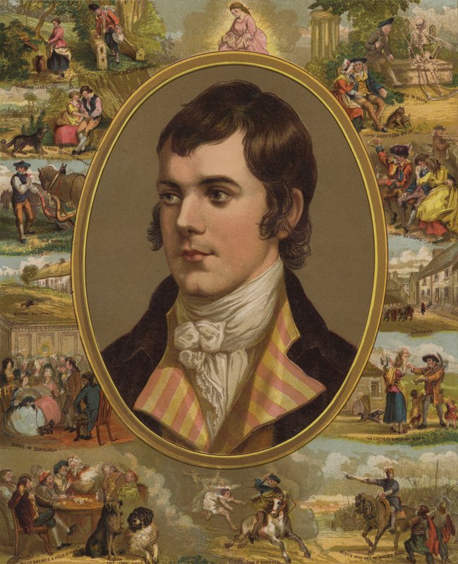 Robert Burns door English School